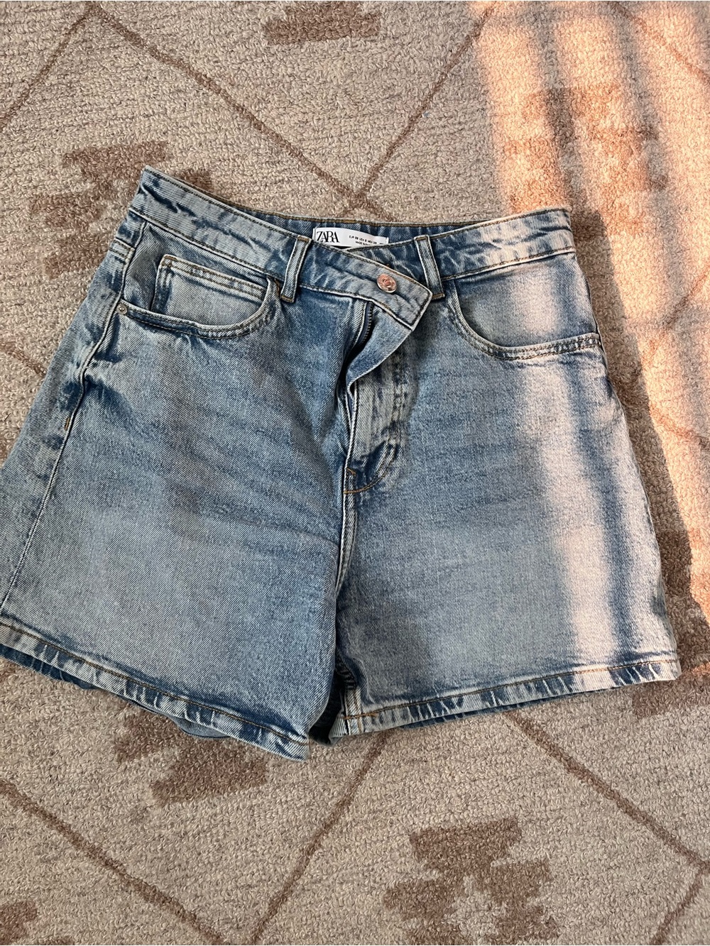 Zara denim shorts